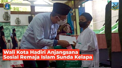 Wali Kota Hadiri Anjangsana Sosial Remaja Islam Sunda Kelapa Youtube