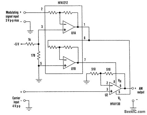 Ammodulatorlimitingamplifier Amplifiercircuit