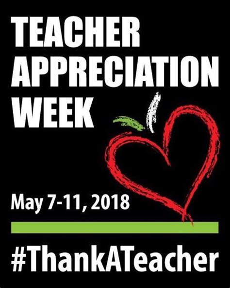 This Week Is Teacher Appreciation Week Dont Forget To Thankateacher Both Past And Present