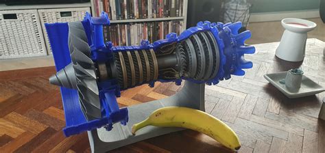 Finally Completed My 3d Printed Jet Engine Model R3dprinting