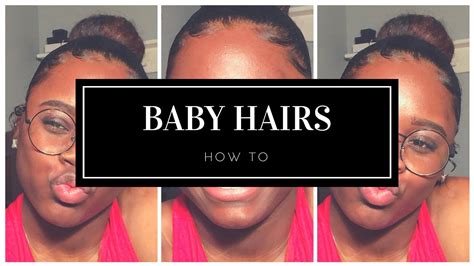 How To Slay And Lay Your Edges Baby Hairs Natural Hair Theycallme