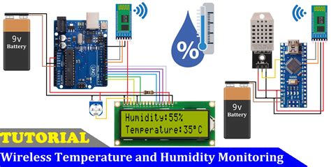 Wireless Temperature And Humidity Monitoring System Arduino Project Hub