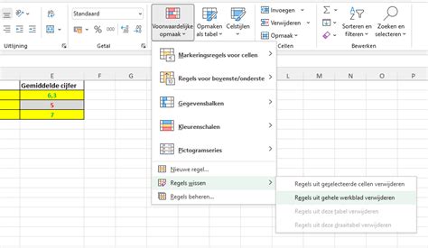 Voorwaardelijke Opmaak In Excel Handleiding Excel