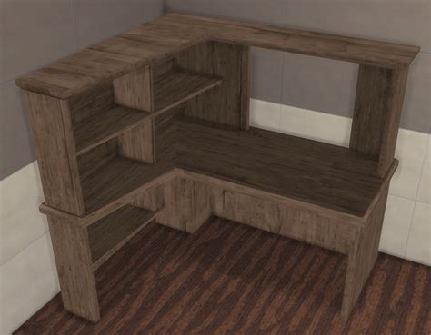 Sg5150 Sg5150 Corner Desk New Mesh By Sg5150 Simsplayhouse