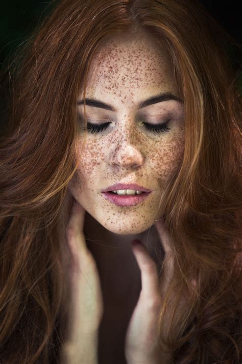 Martina Vyberciova Beautiful Freckles Redheads Freckles