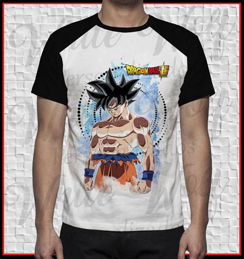 Camiseta Do Son Goku No Elo7 White Wolf Personalizado E3c8a9