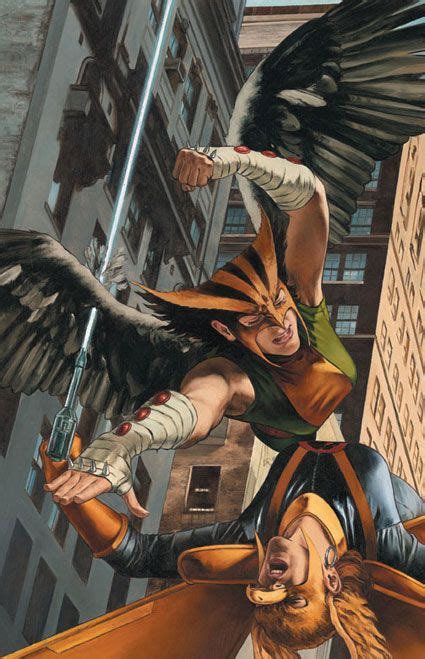 Hawkman And Hawkgirl By John Watson Hawkgirl Hawkman Dc Comics