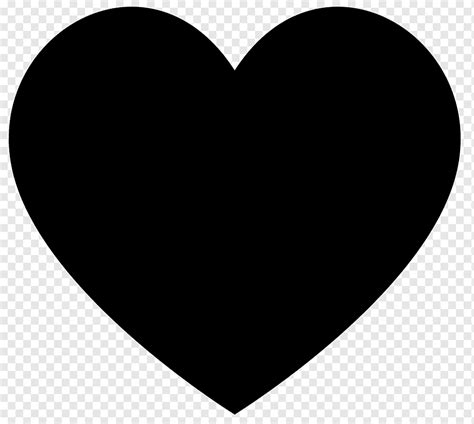 Símbolo De Forma De Corazón Corazón Amor Corazón Negro Png Pngwing
