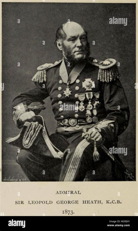 Admiral Sir Leopold George Heath Kcb Stock Photo Alamy