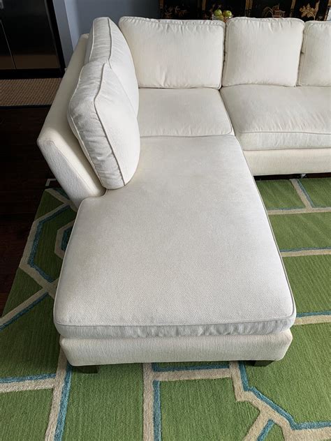 Crypton Fabric Sectional Sofa Baci Living Room
