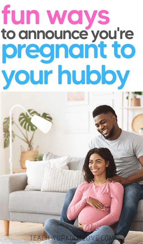 Fun Ways To Announce You Re Pregnant To Your Hubby Twl