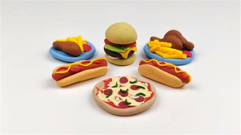 How To Make Realistic Miniature Food With Polymer Clay Diy Polymer