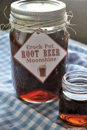 Root beer moonshine could possibly get you in trouble! Pin on Food