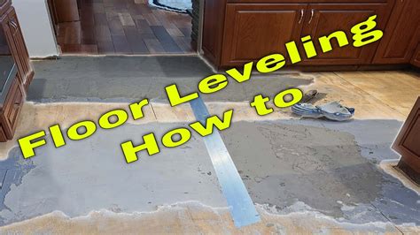 Leveling A Concrete Floor Before Tiling Flooring Site
