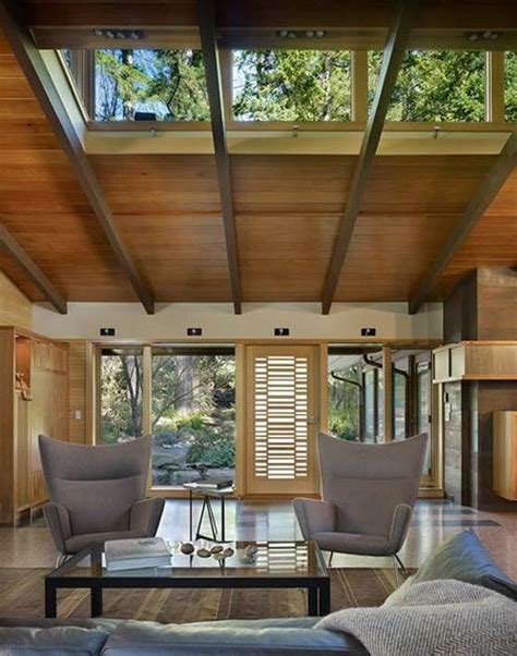 Love The Clerestory Windows And The Wood Ceiling Dream Home