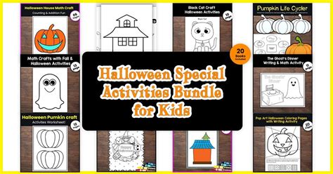 Halloween Special Activity Mega Bundle Bundle · Creative Fabrica