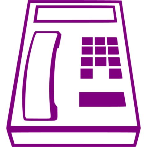 Purple Phone 58 Icon Free Purple Phone Icons
