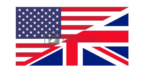 American And British Flag By Speedfighter Vectors And Illustrations With