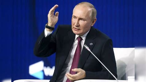 Russian President Vladimir Putin Plays Down Nuclear Fears Blames West For Ukraine War World