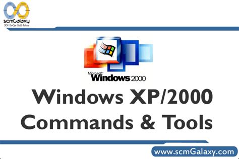 Windows Xp2000 Commands And Tools Windows Xp Command Line Reference