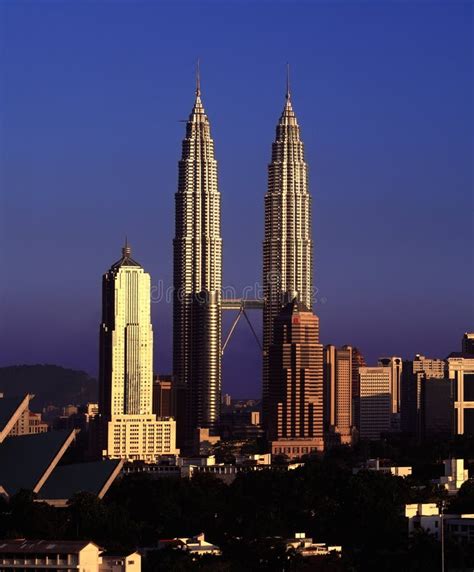 666 Kl Skyline Night View Kuala Lumpur Malaysia Stock Photos Free