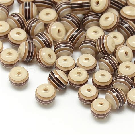 Transparent Stripe Resin Beads
