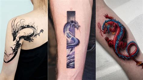 40 Dragon Tattoo Meanings and how do they differ? - TattoosFolder