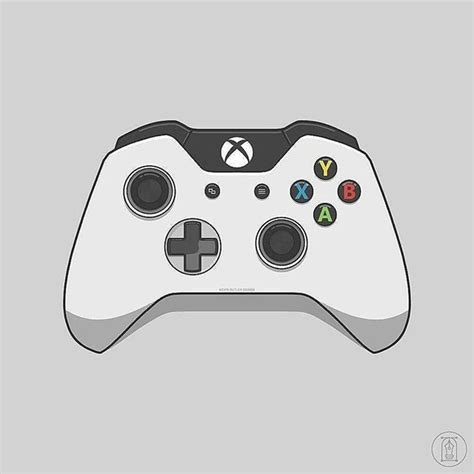 Xbox One Controller Icon Controle De Videogame Inspiração De Desenho