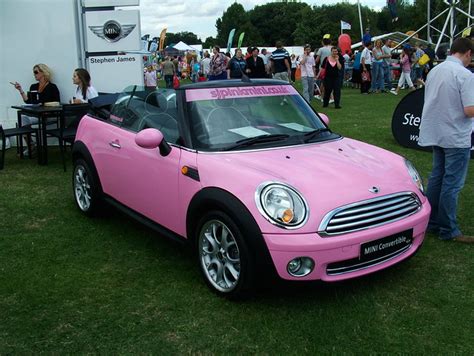 Pink Mini Cooper Convertible Here Is A Shot Of The Inside Flickr