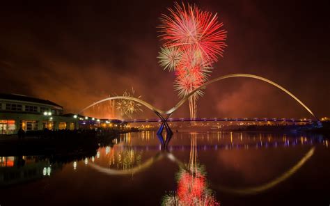 Photography Fireworks Hd Wallpaper Background Image 2560x1600