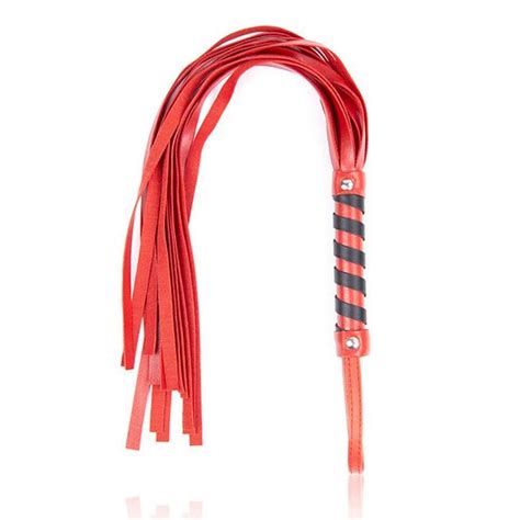 new sex toys for couple adult game sexy whip fetish pu leather flirt toys lash red handle erotic