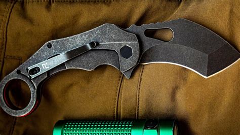 Review Folding Karambit Multipurpose Knife Has One Handed Deployment