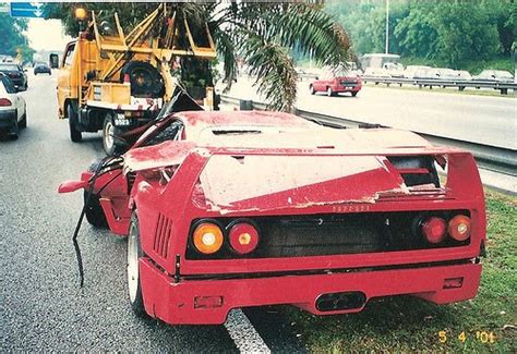 The Mystery Behind The Malaysian Ferrari F40 Crash Automacha