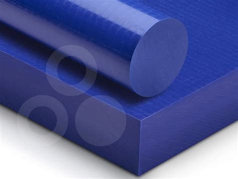 Acetal Food Grade Sheet Blue Fda Compliant Copolymer 3 In X 24 In