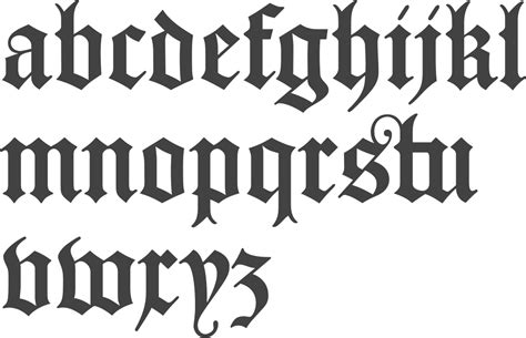 MyFonts Blackletter Typefaces Chicano Lettering Old English Letters