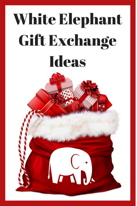 Wondering what white elephant gifts you should bring to the upcoming gift exchange at this year's holiday party? Top 5 Gifts for a White Elephant Gift Exchange - A Binge ...
