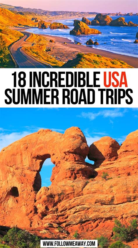 18 Incredible Usa Summer Road Trips Usa Travel Guide Travel Usa
