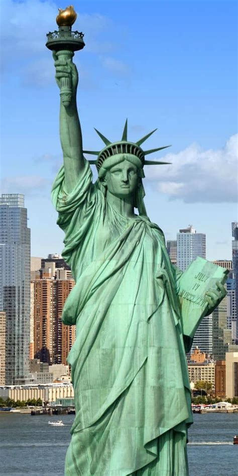6 The Statue Of Liberty Is A Colossal Structure Located On Liberty