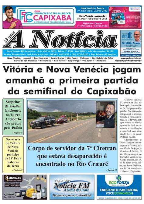 Calaméo Jornal A Notícia Edição 4953