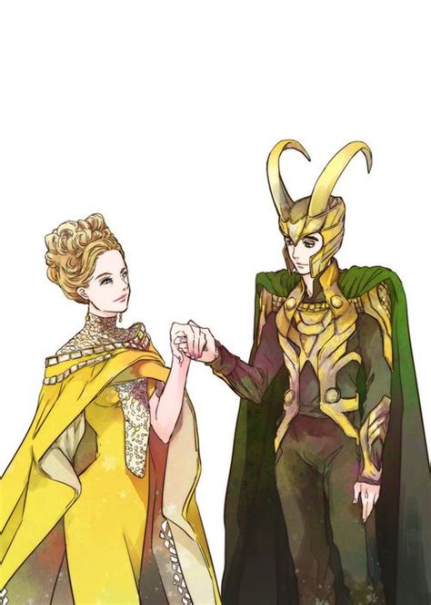 Frigga And Her Loki Adopted Or Not Loki Will Always Be Friggas Son