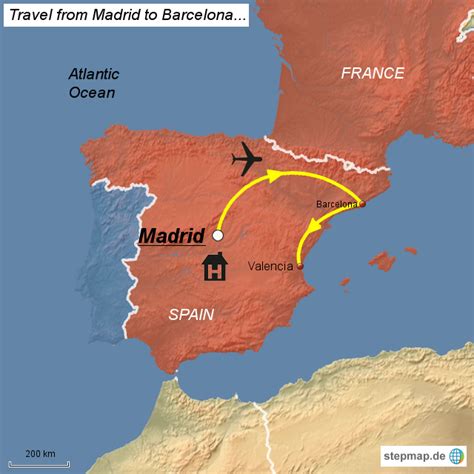 Stepmap Testmap Spain Landkarte Für Spanien