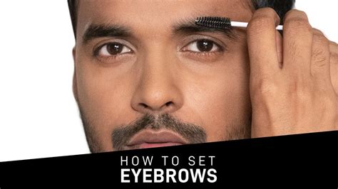 Mens Eyebrows How To Set Eyebrows Mens Makeup Tips And Tricks