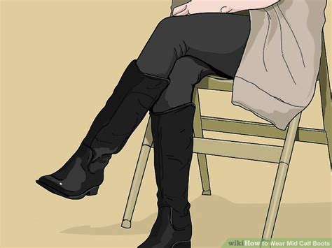How To Wear Mid Calf Boots 13 Steps With Pictures Wikihow Life