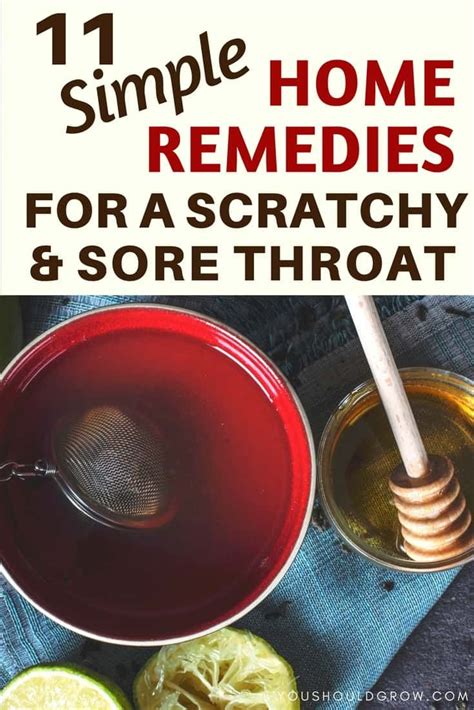 11 Simple Home Remedies For A Scratchy And Sore Throat Natural Headache