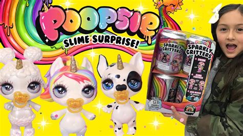 New Poopsie Sparkly Critters Slime Surprise Youtube
