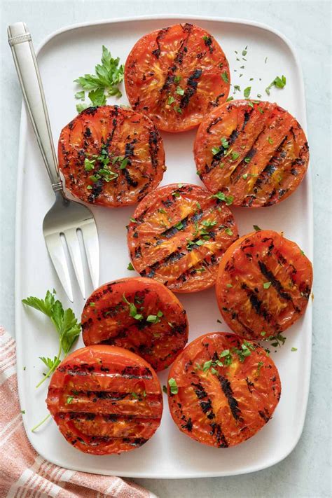 Grilled Tomato Recipes Grilled Tomatoes Juicy Tomatoes Grilled