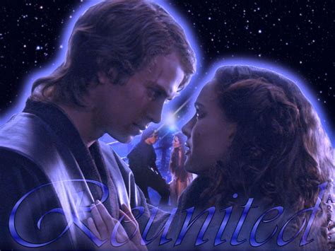 anakin and padme reunited star wars sequel trilogy star wars awesome anakin and padme