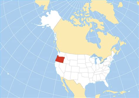 Reference Maps Of Oregon Usa Nations Online Project
