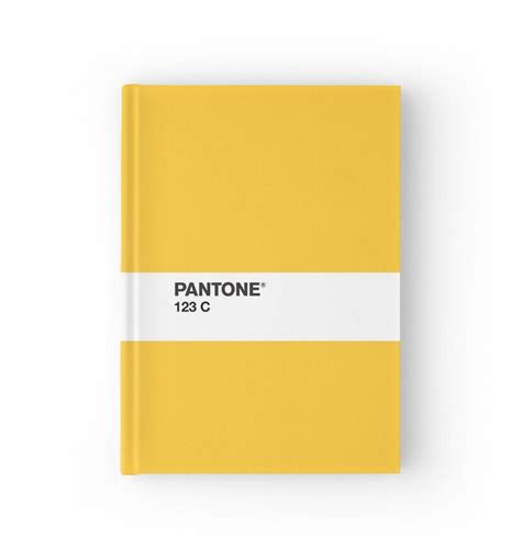 Pantone 123c Hardcover Journal By Palmea1 Hardcover Journals Pantone