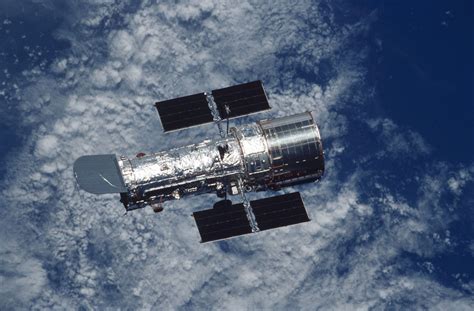 Hubble Space Telescope Over Earth Esahubble